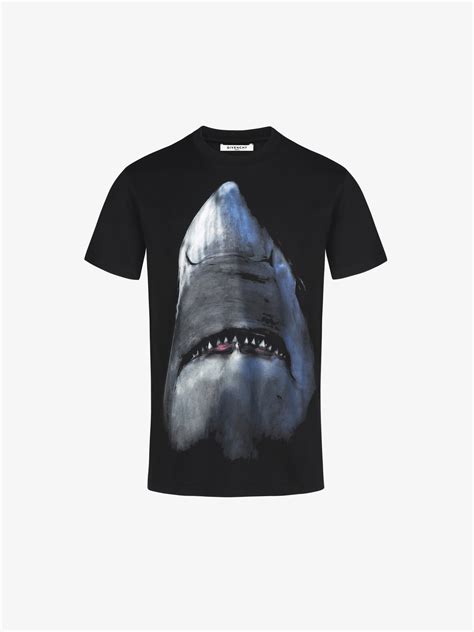 givenchy t shirt shark|givenchy t shirt with holes.